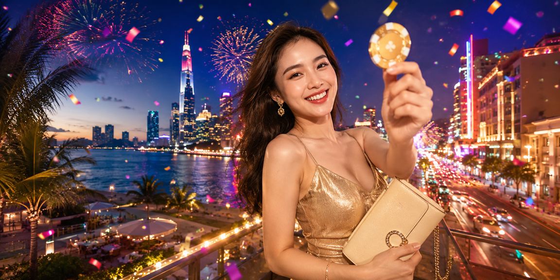 Ứng dụng casino và cá cược thể thao tại TP.HCM với giao diện neon hiện đại